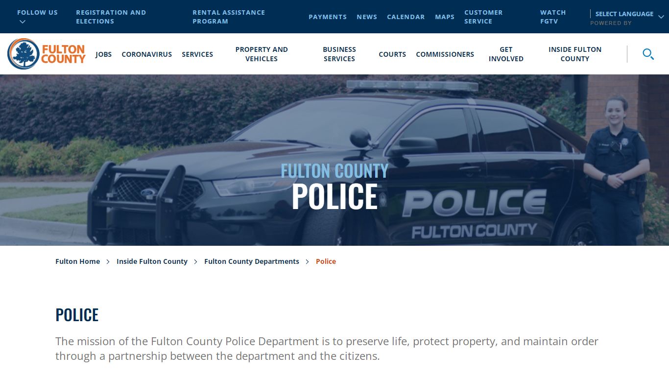 Police - Fulton County, Georgia